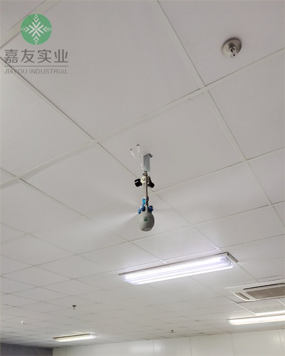 無(wú)線射頻組裝車(chē)間干霧加濕器加濕