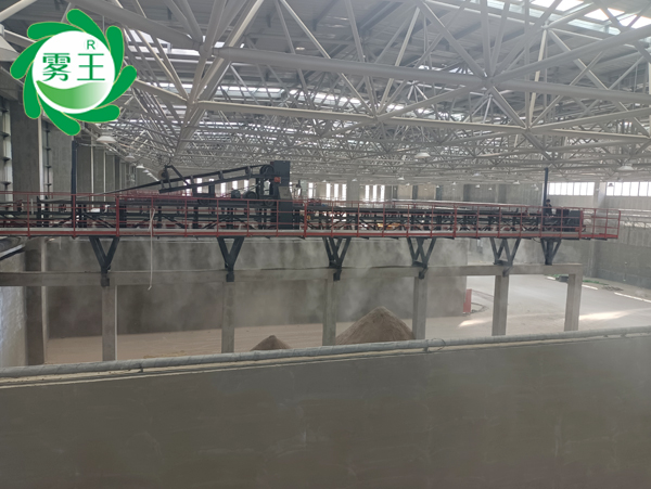 砂石骨料車間落料口、進(jìn)料口、皮帶機(jī)分料斗高壓噴霧降塵系統(tǒng) (1)